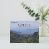 Carte Postale Vue de Volos Grèce (Debout devant)