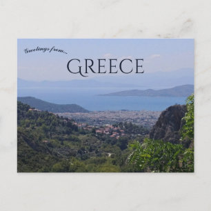 Carte Postale Vue de Volos Grèce