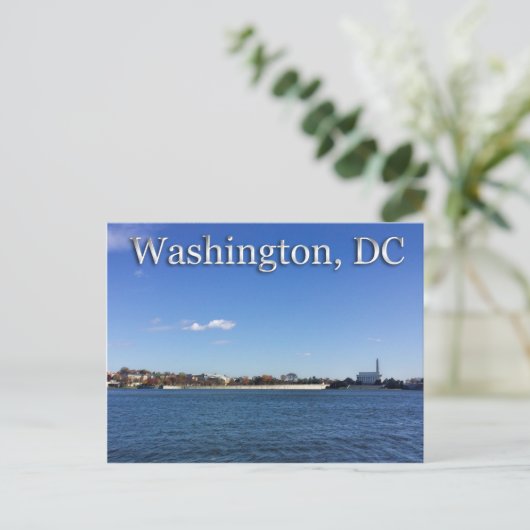 Carte Postale Vue de Washington, DC (Debout devant)