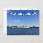 Carte Postale Vue de Washington, DC (Devant / Derrière)