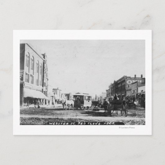 Carte Postale Vue de Webster Street (Devant)