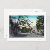 Carte Postale Vue de West Elm StreetLodi, CA (Devant / Derrière)