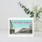 Carte Postale Vue de West StreetHealdsburg, CA (Debout devant)