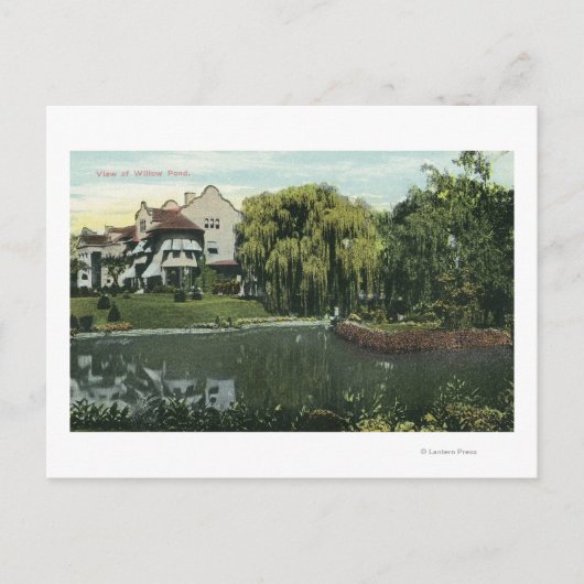 Carte Postale Vue de Willow Pond (Devant)