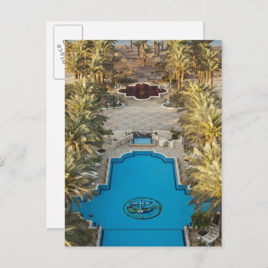 Carte Postale Vue dégagée Herods Palace Hotel piscine (Devant / Derrière)