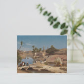 Carte Postale Vue d'EL-Fayoum de Medinet (Debout devant)