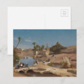 Carte Postale Vue d'EL-Fayoum de Medinet (Devant / Derrière)