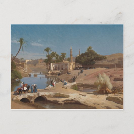 Carte Postale Vue d'EL-Fayoum de Medinet (Devant)