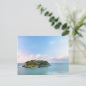 Carte Postale Vue d'ensemble de l'île de San Nicolas, longue exp (Debout devant)