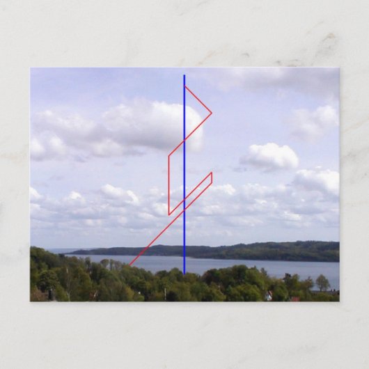 Carte Postale Vue d'entrée (Devant)