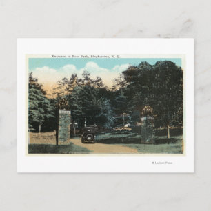 Carte Postale Vue d'entrée du parc Ross
