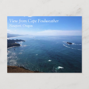 Carte Postale Vue depuis Cape Foulweather, Newport, Oregon