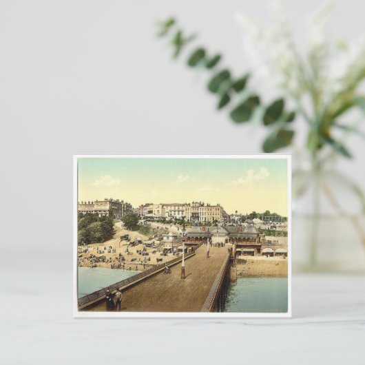 Carte Postale Vue depuis la jetée, II., Sud-sur-mer, Angleterre (Debout devant)