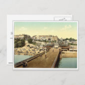 Carte Postale Vue depuis la jetée, II., Sud-sur-mer, Angleterre (Devant / Derrière)