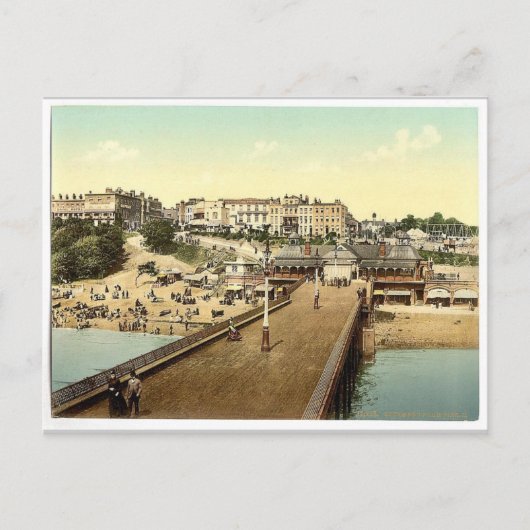 Carte Postale Vue depuis la jetée, II., Sud-sur-mer, Angleterre (Devant)