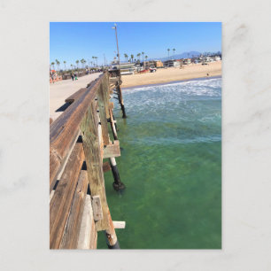 Carte Postale Vue depuis la jetée, Newport Beach, Californie