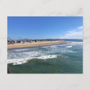 Carte Postale Vue depuis la jetée, Newport Beach, Californie