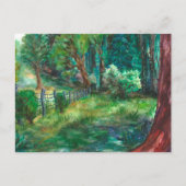 Carte postale "Vue depuis le chalet." (Devant)