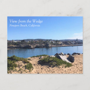 Carte Postale Vue depuis le Wedge, Newport Beach, Californie
