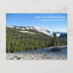 Carte Postale Vue depuis Olmstead Point, Yosemite, CA