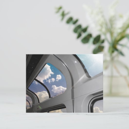 Carte Postale Vue depuis un Lounge Car (Carte postale) (Debout devant)