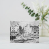 Carte Postale Vue des anciens escaliers de Hungerford, vers 1815 (Debout devant)