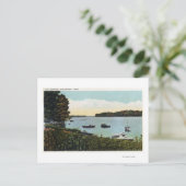 Carte Postale Vue des bateaux à Narrows (Debout devant)