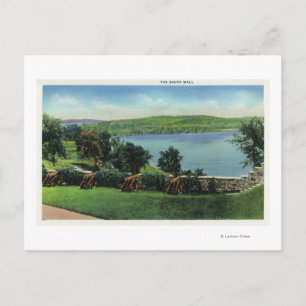 Carte Postale Vue des Canons et du Mur du Sud