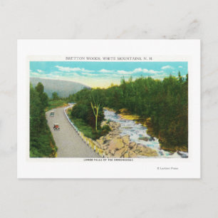 Carte Postale Vue des chutes d'Ammonoosuc
