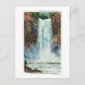 Carte Postale Vue des chutes de Taughannock depuis le bas (Devant)