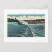 Carte Postale Vue des chutes du Niagara depuis Prospect Point (Devant)