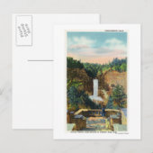 Carte Postale Vue des chutes Taughannock # 2 (Devant / Derrière)