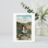 Carte Postale Vue des chutes Taughannock # 2 (Debout devant)