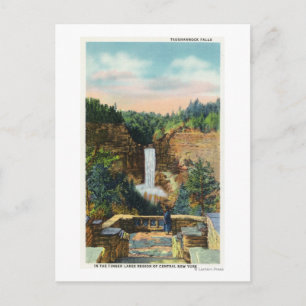 Carte Postale Vue des chutes Taughannock # 2