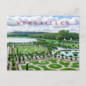 Carte postale vue des jardins du palais de Versail (Devant)
