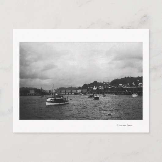 Carte Postale Vue des navires à la 15e Régate annuelle (Devant)