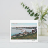 Carte Postale Vue des navires dans le DockSt. Michael, AK (Debout devant)