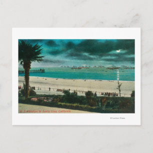 Carte Postale Vue des navires de guerre américains dans l'océan 