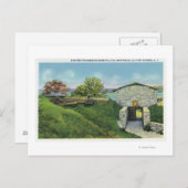 Carte Postale Vue des quartiers adjutants dans le vieux château (Devant / Derrière)