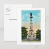 Carte Postale Vue des soldats et des marins (Devant / Derrière)