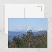 Carte Postale Vue des Tatras de Beskid Sadecki (Devant / Derrière)