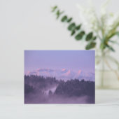 Carte Postale Vue des Tatras d'hiver (Debout devant)