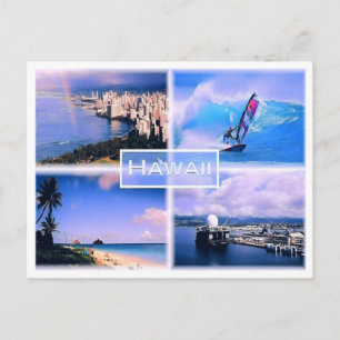 Carte Postale Vue d'Honolulu - La Perouse - Lanikai Beach Oahu -