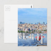 Carte Postale Vue d'Istanbul (Devant / Derrière)