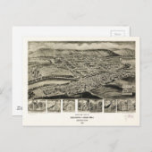 Carte Postale Vue d'Orbisonia & Rock Hill, Pennsylvanie (1906) (Devant / Derrière)