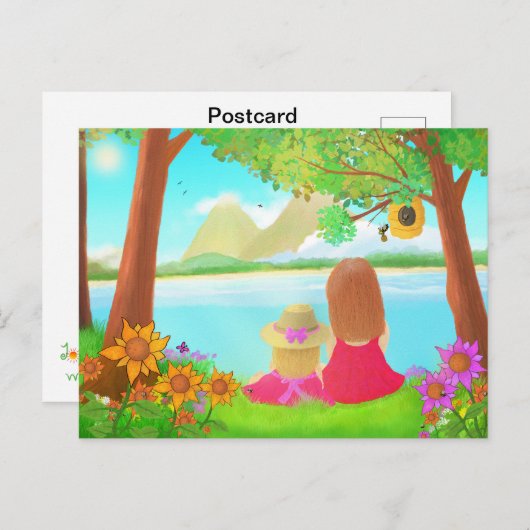 Carte postale Vue Dream (Devant / Derrière)