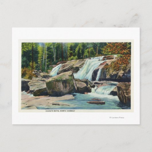 Carte Postale Vue du bain de Diana (Devant)