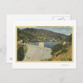 Carte Postale Vue du barrage de Morris San Gabriel (Devant / Derrière)