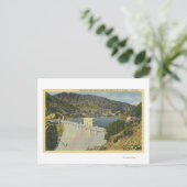 Carte Postale Vue du barrage de Morris San Gabriel (Debout devant)