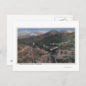 Carte Postale Vue du barrage pendant la construction (Devant / Derrière)